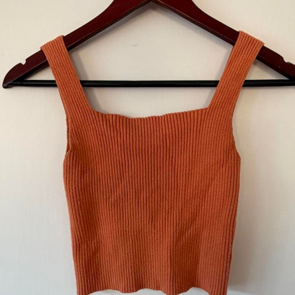 Burnt Orange Crop Indie Hippie Festival Boho Forest Fairy Top